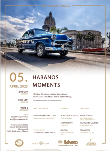 Habanos Moments Flyer